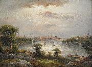 Stockholm from Stora Essingen Ernfried Wahlqvist